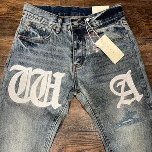 mnml distressed jeans